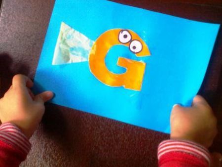 “G is for Goldfish” Craft