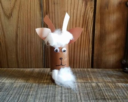 Goat Toilet Paper Roll Craft