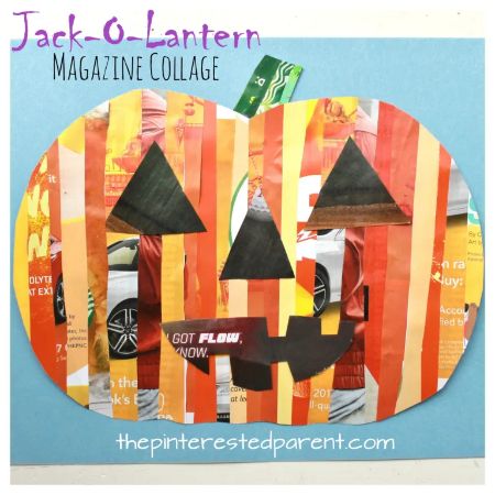 Jack-O’-Lantern Magazine Collage