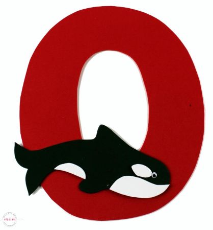 “O is for Orca” Craft