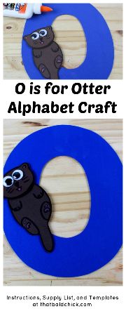 “O is for Otter” Craft
