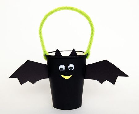Paper Cup Bat Basket