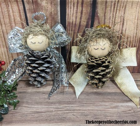Pine Cone Angels