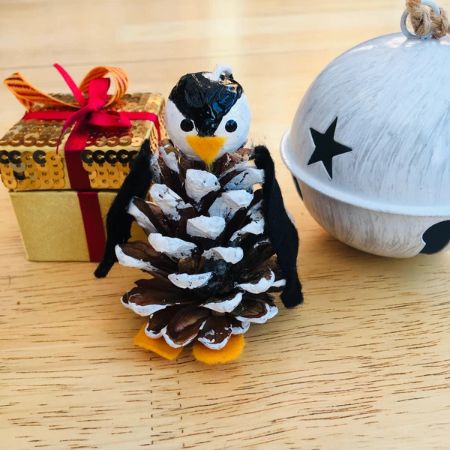 Pine Cone Penguins