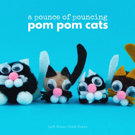 Pom Pom Cat Craft