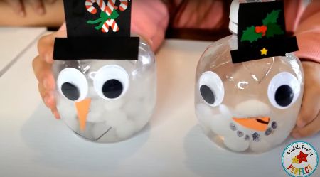Snowman Snow Globes