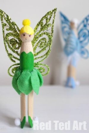 Tinkerbell Dolly Peg