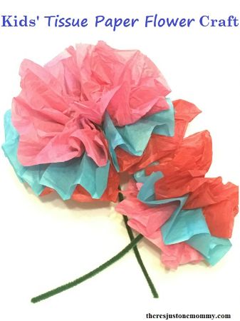 Tissue Paper Flowers