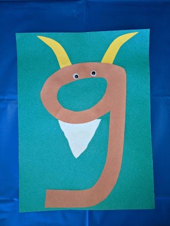 “g is for Goat” Craft