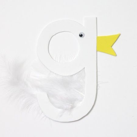 “g is for Goose” Craft
