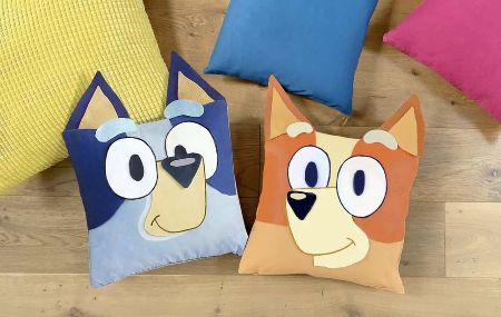 Bluey and Bingo Pillows