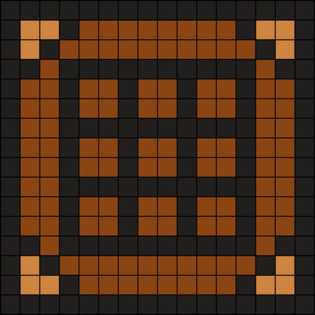 Crafting Table Perler Bead Pattern