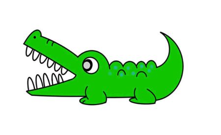 Crocodile Drawing for Kids