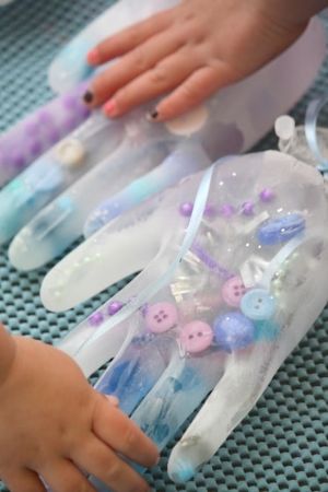 Elsa’s Frozen Hands Activity