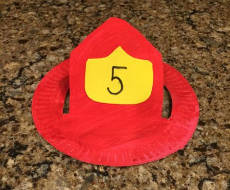 18+ Fireman Preschool Craft