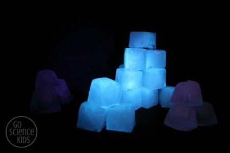 Glowing Ice Cubes