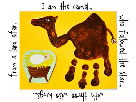 Handprint Camel Activity