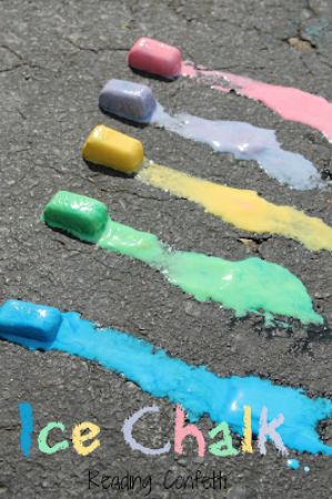 Ice Chalk Activity