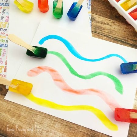 Ice Painting Activity