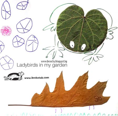 Leaves Animal Collage
