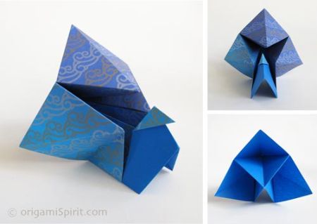 Origami Peacock Activity