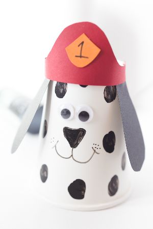 Paper Cup Dalmatian Craft