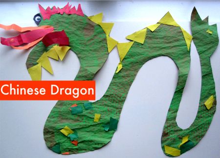 Handprint Dragon Puppet  Chinese New Year Craft - Crafts By Ria