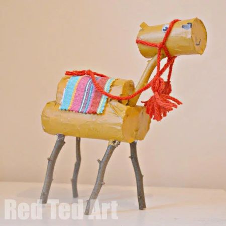 Toilet Roll Camel Craft