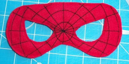 Wearable Spider-Man Felt Mask