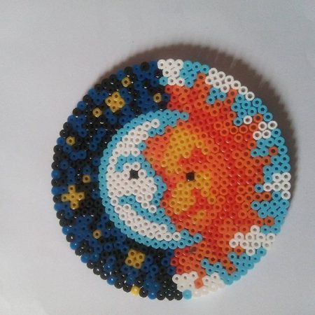 30 Easy Circle Perler Bead Patterns That Kids Will Enjoy - Cool Kids Crafts