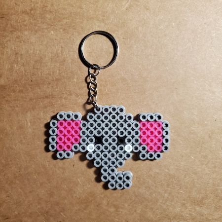 cute elephant perler bead pattern, Cute elephant perler bea…