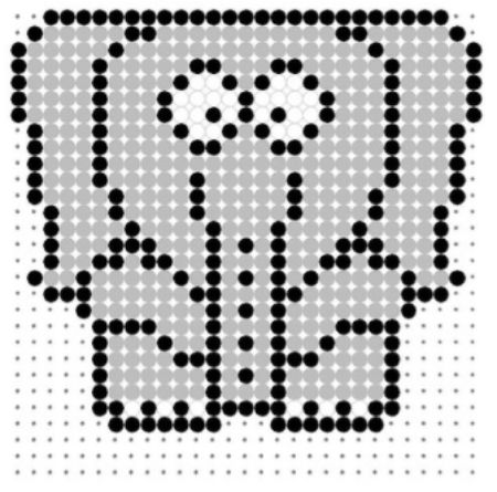 An Incredibly Simple Elephant Perler Bead Pattern