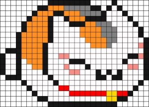 27 Cat Perler Beads Patterns for Kids - Cool Kids Crafts