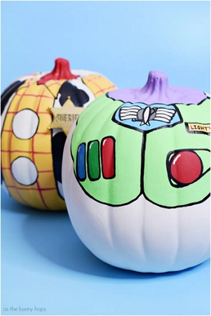 No-Carve Toy Story Pumpkin Art