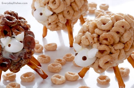 Cheerios Sheep