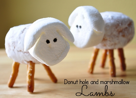 Donut & Marshmallow Sheep