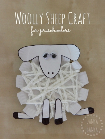 Yarn-Wrapped Sheep