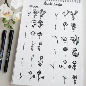 17 Easy Flower Doodles to Draw in Under 10 Minutes - Cool Kids Crafts