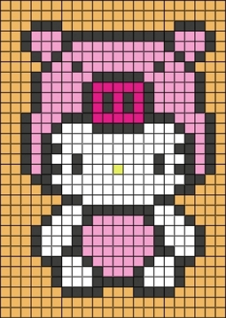 21 Beginner Friendly Pig Perler Beads Patterns - Cool Kids Crafts