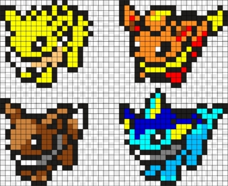 pokemon perler template