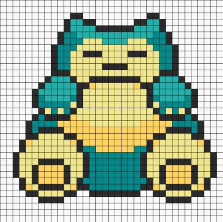 pokemon perler template