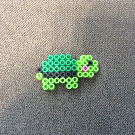 25 Simple Turtle Perler Beads for Kids - Cool Kids Crafts