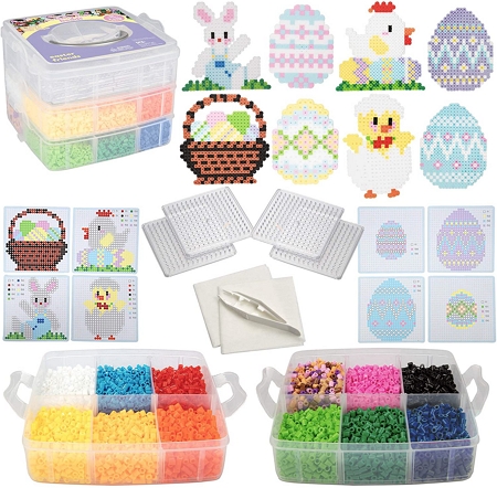 10 Easter Perler Bead Patterns and Ideas! - Keep Calm And Mommy On