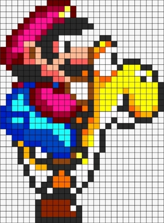 35 Super Mario Perler Bead Patterns - Cool Kids Crafts