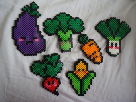 DIY Fast Food Perler Bead Coasters - The Makeup Dummy