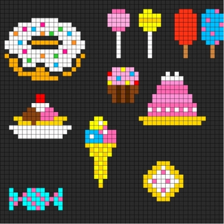 Food Perler Beads (75+ Free Patterns!)