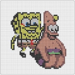 30 Ridiculously Cool SpongeBob Perler Beads - Cool Kids Crafts