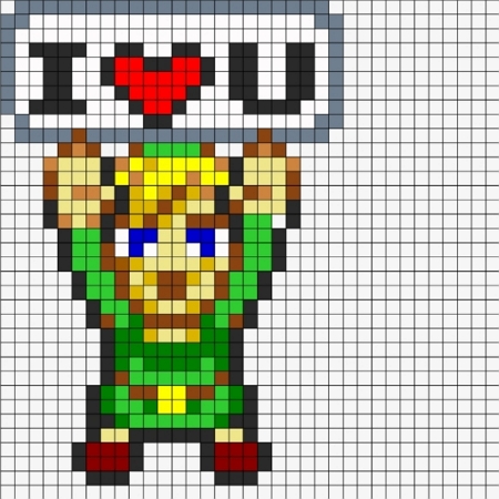 Zelda Perler Bead Patterns - Cutesy Crafts