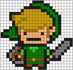 29 Legend of Zelda Perler Beads Patterns - Cool Kids Crafts