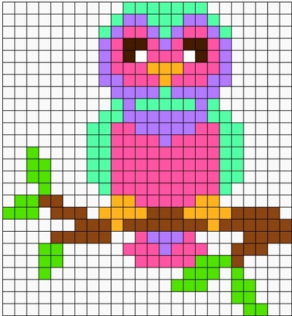 24 Fantastically Regal Owl Perler Bead Patterns - Cool Kids Crafts